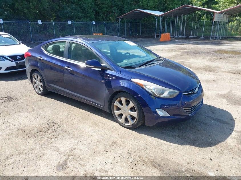2013 HYUNDAI ELANTRA LIMITED | 5NPDH4AE8DH308747 | UPCARS