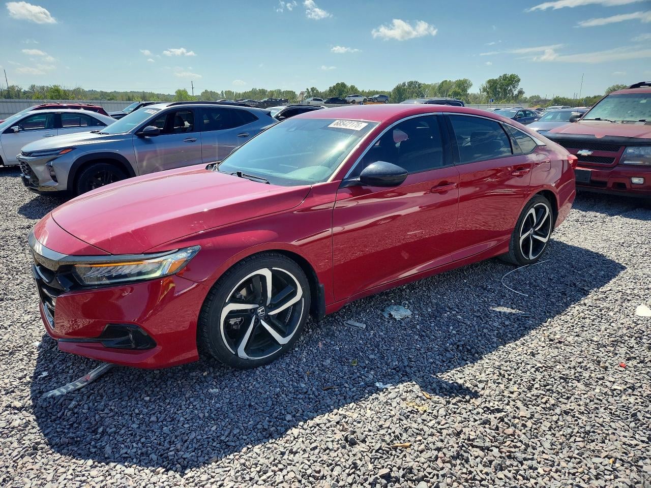 2021 HONDA ACCORD SPORT | 1HGCV1F35MA074960 | UPCARS