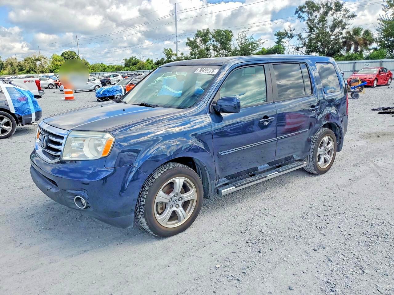 2012 HONDA PILOT EXL | 5FNYF3H58CB033496 | UPCARS