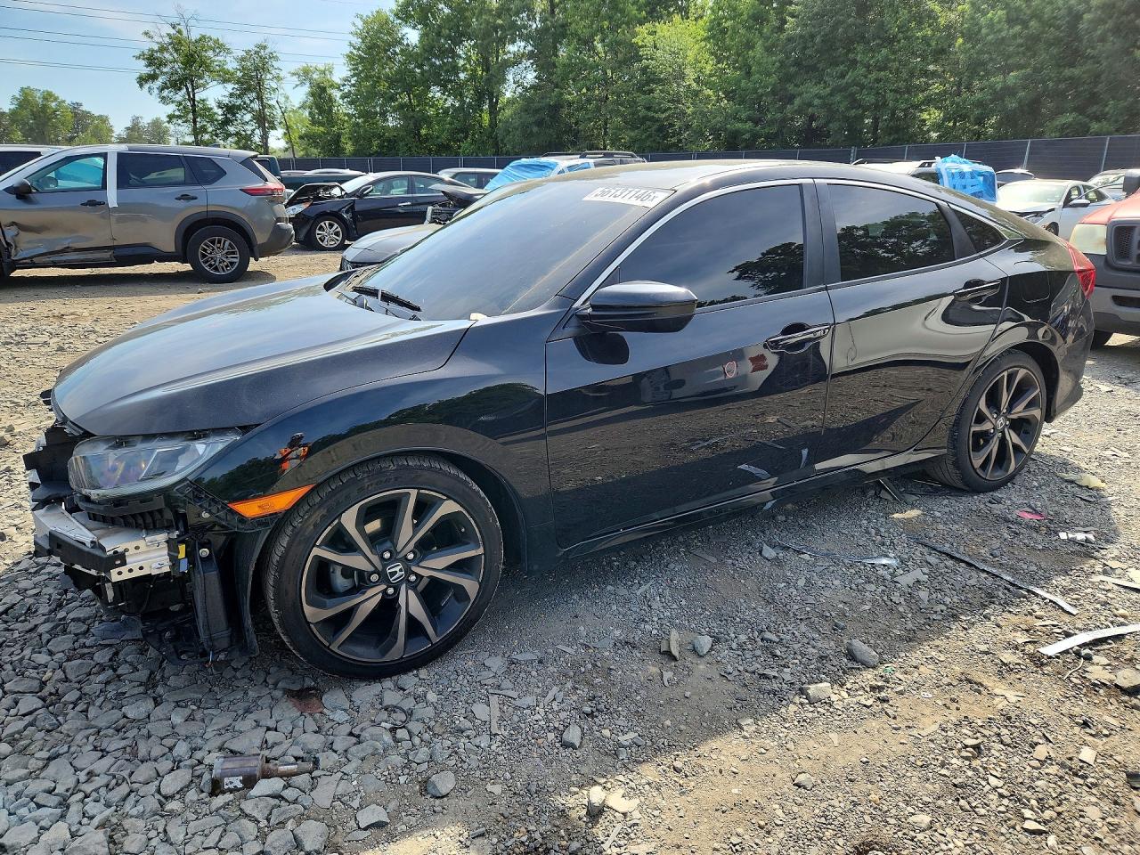 2019 HONDA CIVIC SPORT | 2HGFC2F81KH555260 | UPCARS