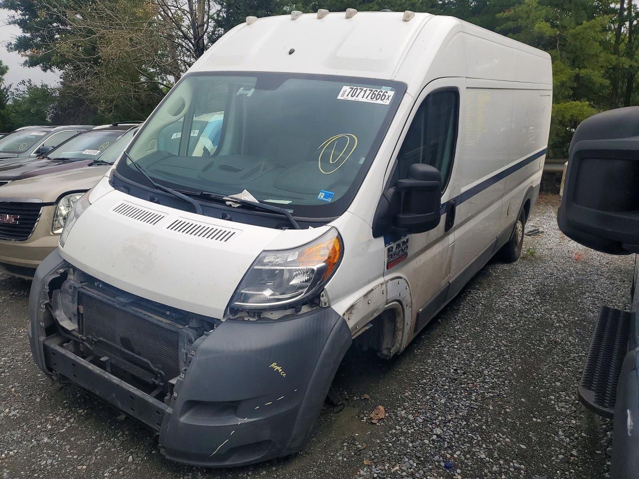 2018 RAM PROMASTER 3500 HIGH | 3C6URVHG0JE116837 | UPCARS