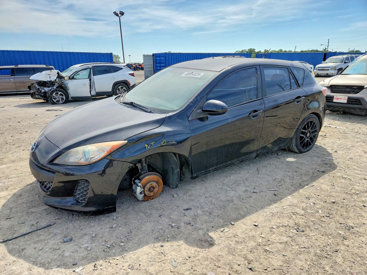 2013 MAZDA 3 I | JM1BL1L78D1764757 | UPCARS