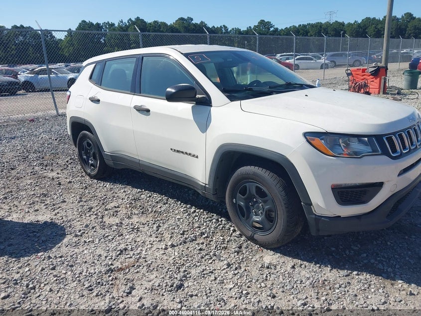 2019 JEEP COMPAS SPORT FWD | 3C4NJCABXKT658662 | UPCARS