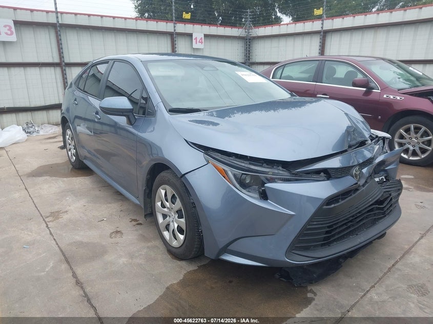 2025 TOYOTA COROLLA LE | 5YFB4MDE0SP344446 | UPCARS