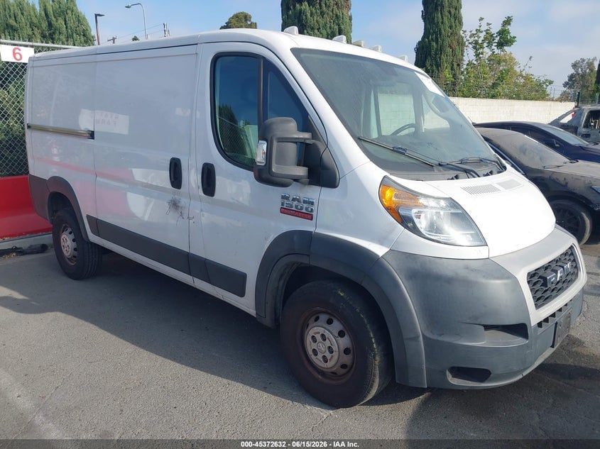 2019 RAM PROMASTER 1500 | 3C6TRVAG3KE532081 | UPCARS