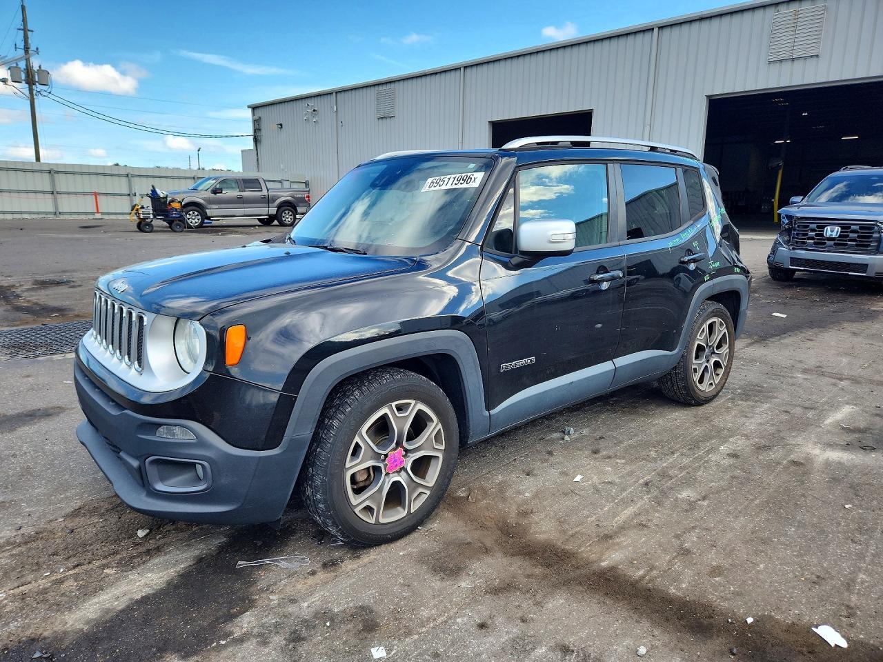 2016 JEEP RENEGADE LIMITED | ZACCJADT4GPD73924 | UPCARS