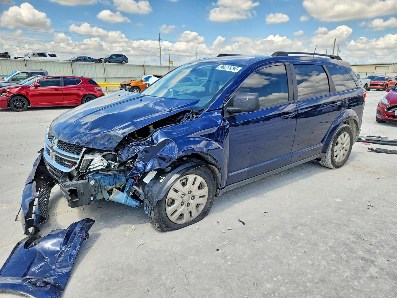 2020 DODGE JOURNEY SE | 3C4PDCAB1LT276408 | UPCARS