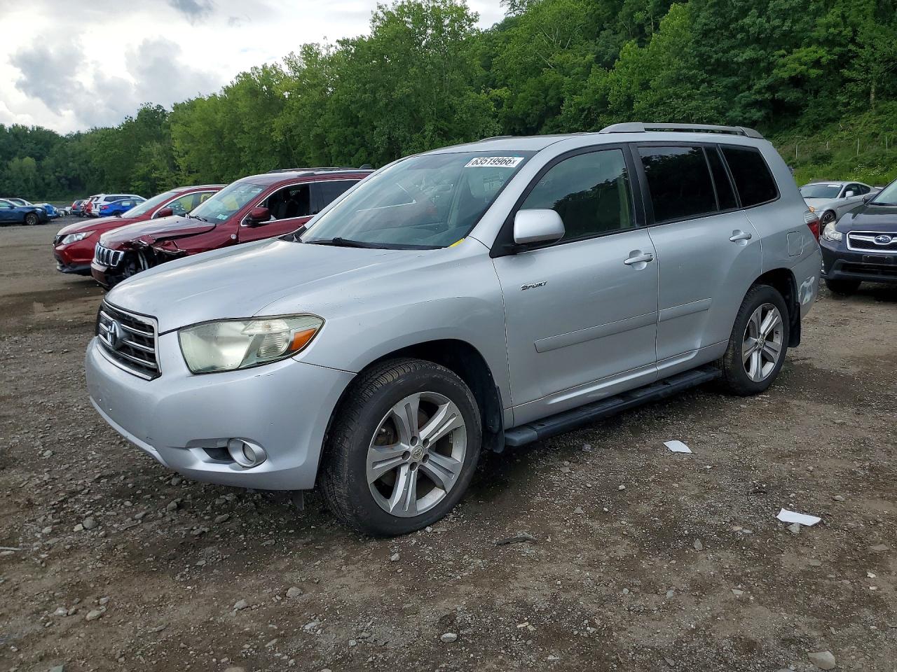 2008 TOYOTA HIGHLANDER SPORT | JTEES43A382012974 | UPCARS
