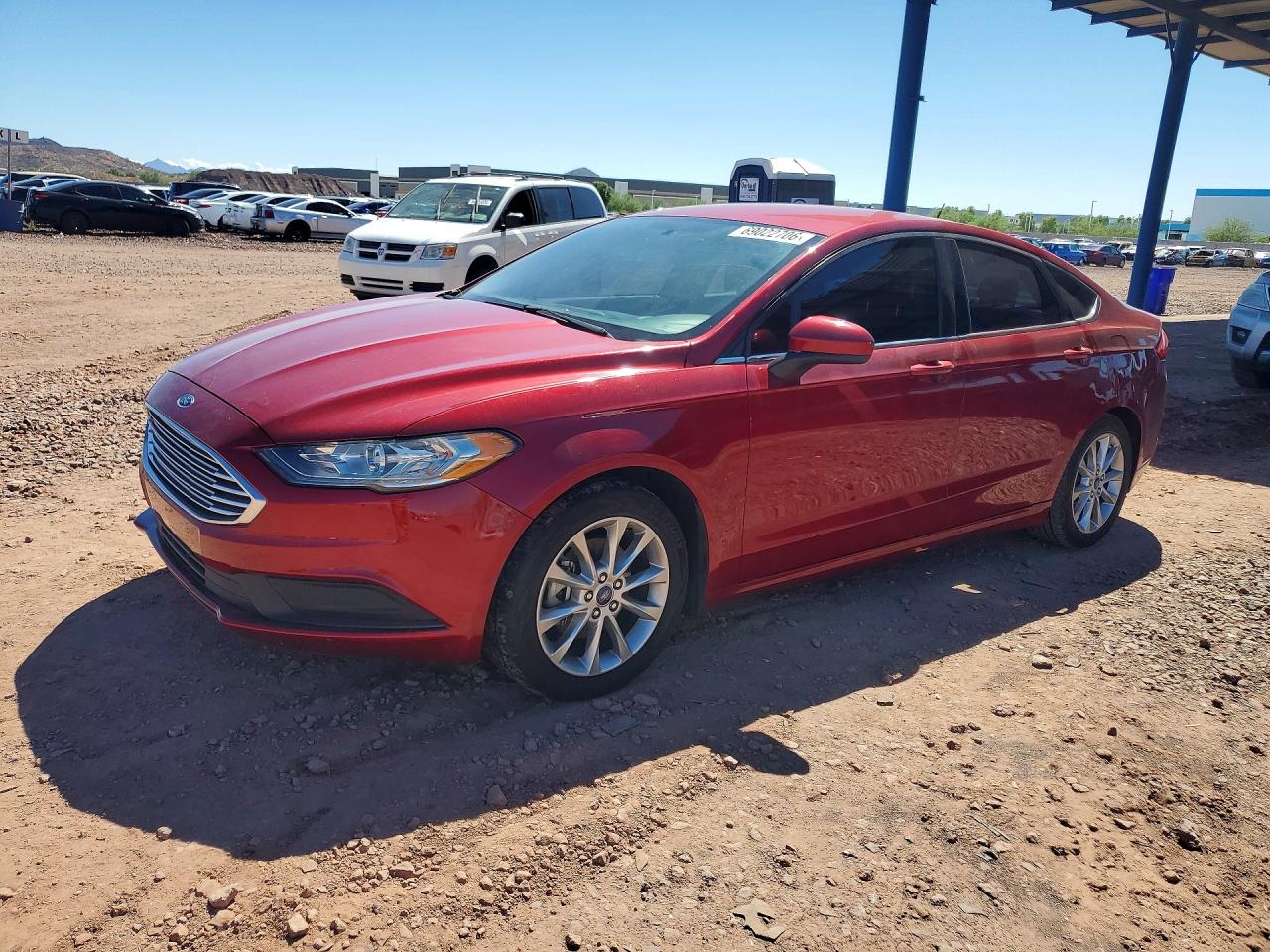 2017 FORD FUSION SE | 3FA6P0HD2HR312996 | UPCARS