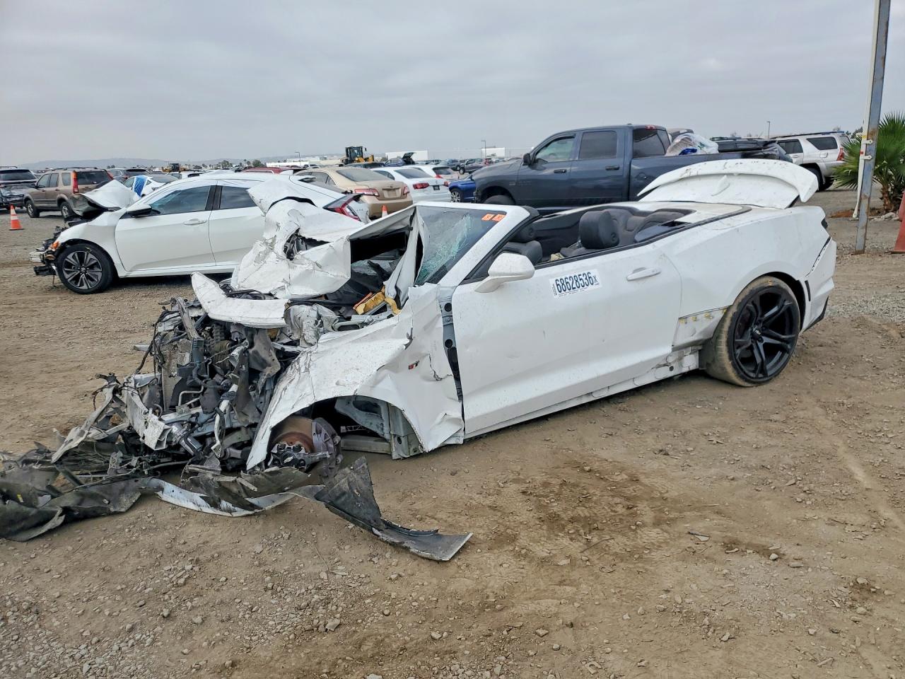 2019 CHEVROLET CAMARO SS | 1G1FH3D74K0112761 | UPCARS