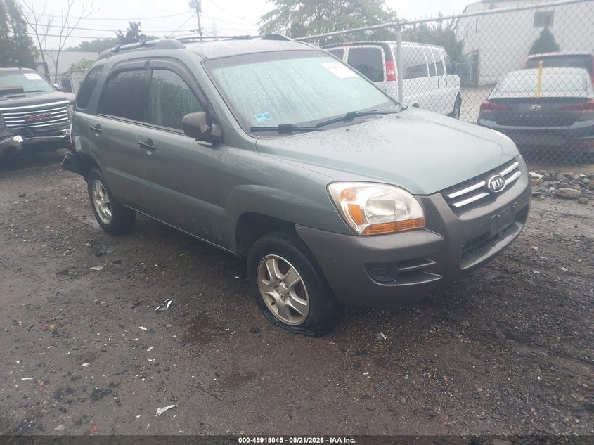 2007 KIA SPORTAGE LX | KNDJF724977333066 | UPCARS