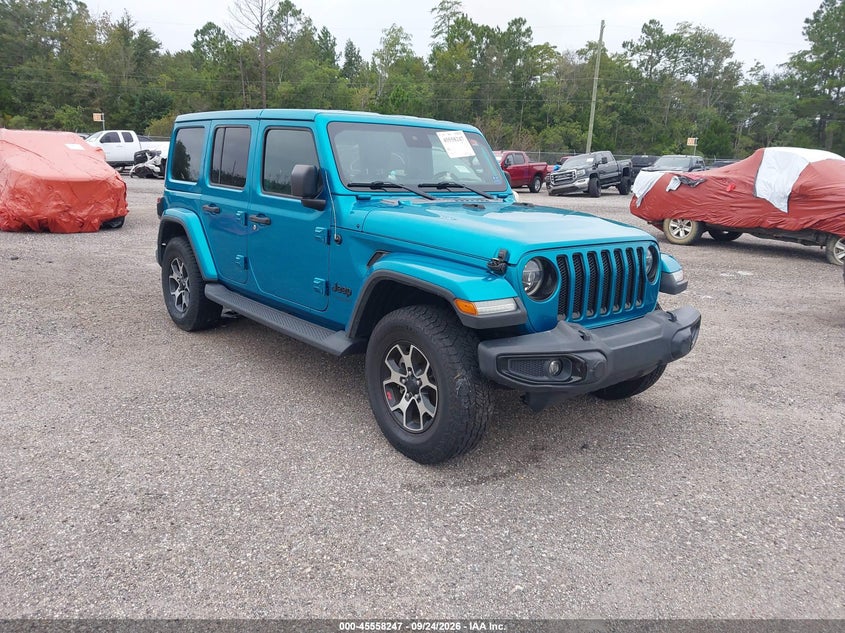 2020 JEEP WRANGLER UNLIMITED SAHARA ALTITUDE 4X4 | 1C4HJXEN0LW336486 | UPCARS
