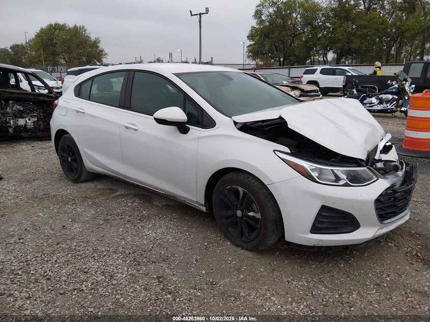 2019 CHEVROLET CRUZE LS | 3G1BC6SM8KS586583 | UPCARS