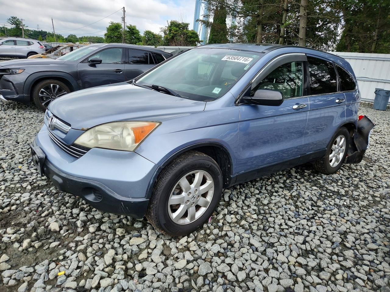 2007 HONDA CRV EX | JHLRE48507C016579 | UPCARS
