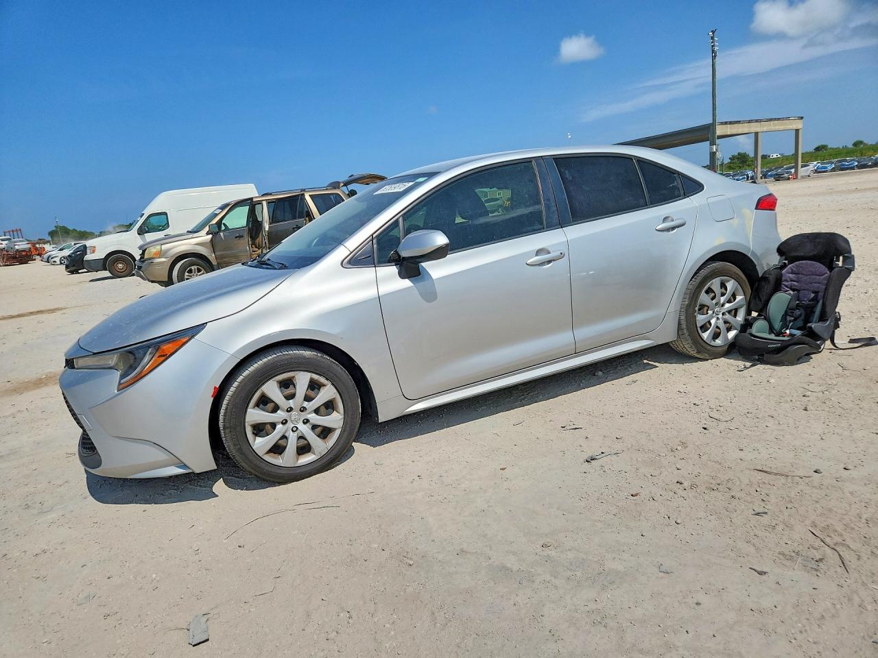 2022 TOYOTA COROLLA LE | JTDEPMAE6NJ225009 | UPCARS