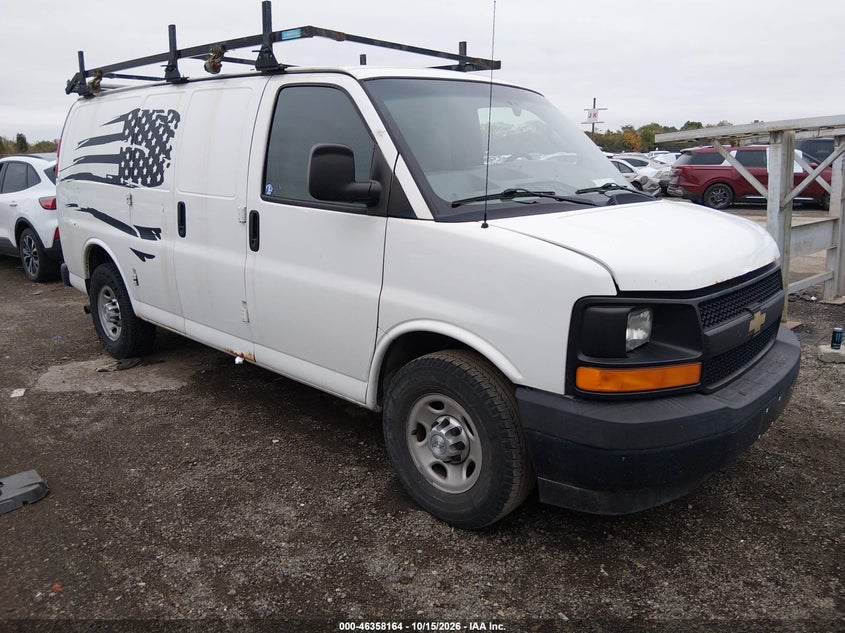 2017 CHEVROLET EXPRESS 2500 WORK VAN | 1GCWGAFF2H1135235 | UPCARS