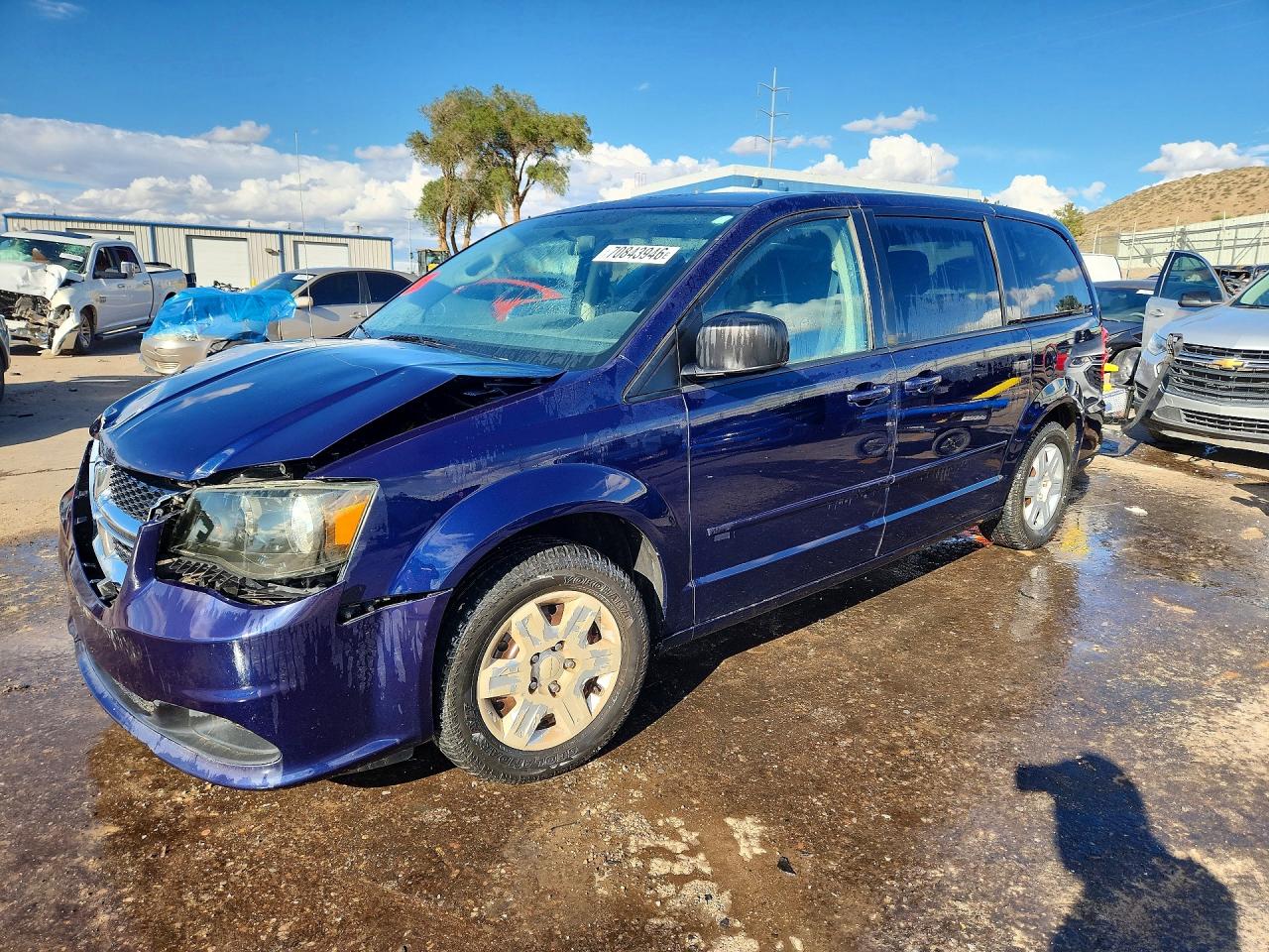 2012 DODGE CARAVAN SE | 2C4RDGBG7CR372881 | UPCARS