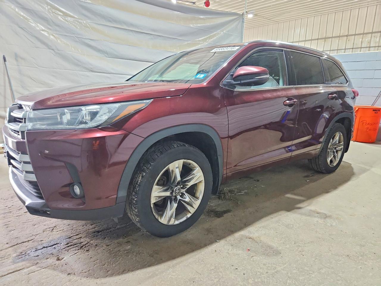 2019 TOYOTA HIGHLANDER LIMITED PLATINUM | 5TDDZRFH4KS941475 | UPCARS