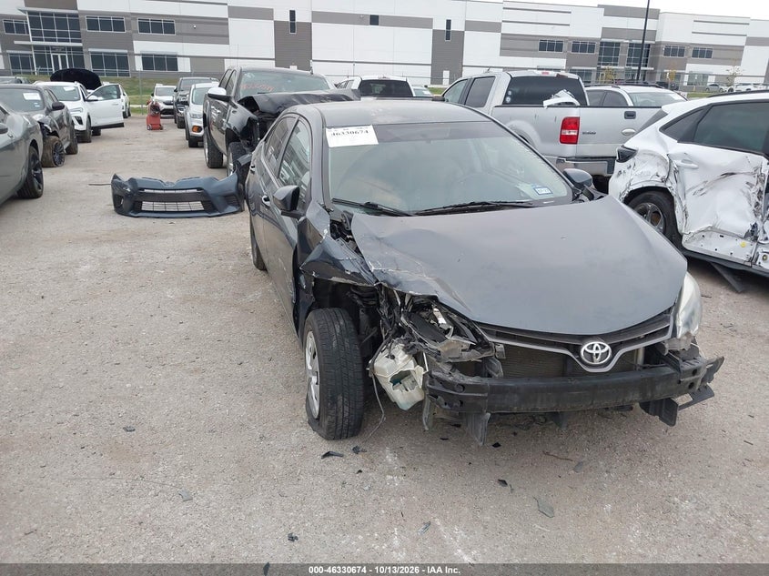 2016 TOYOTA COROLLA LE ECO | 5YFBPRHE0GP500555 | UPCARS