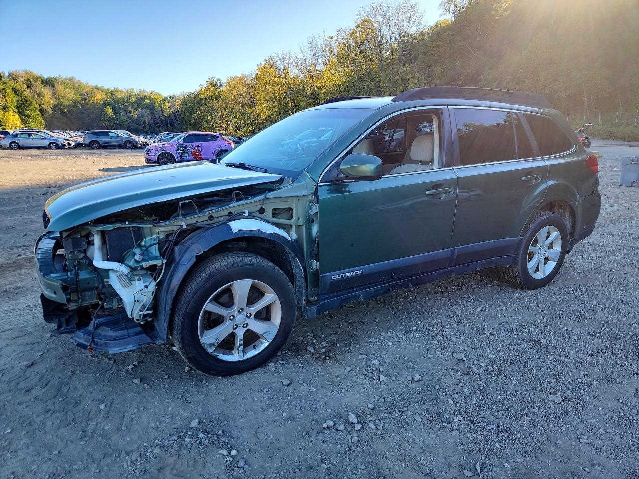 2014 SUBARU OUTBACK 2.5I PREMIUM | 4S4BRBCC3E3216684 | UPCARS