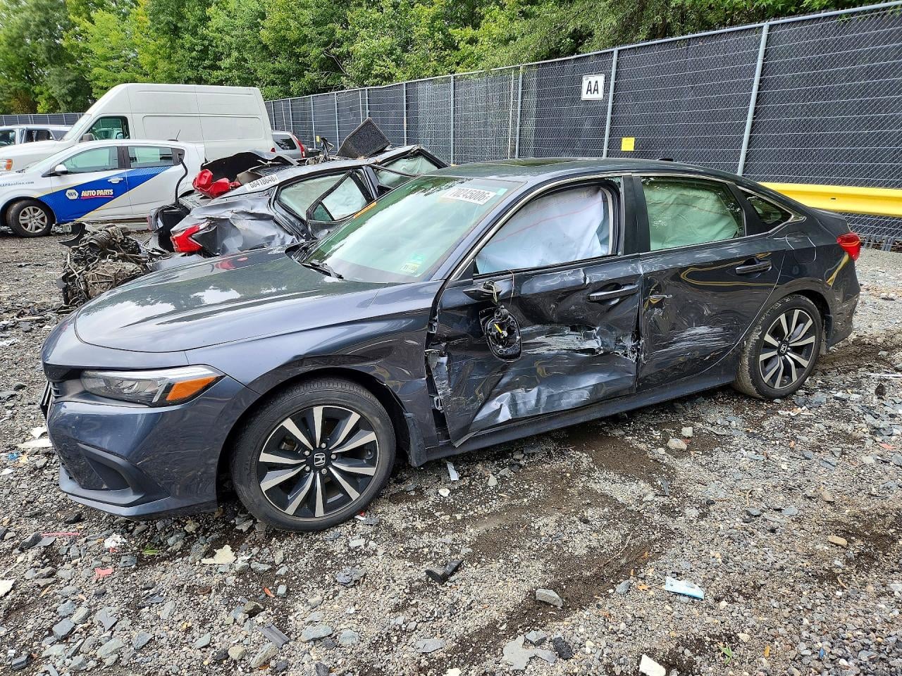 2022 HONDA CIVIC EX | JHMFE1F72NX006580 | UPCARS