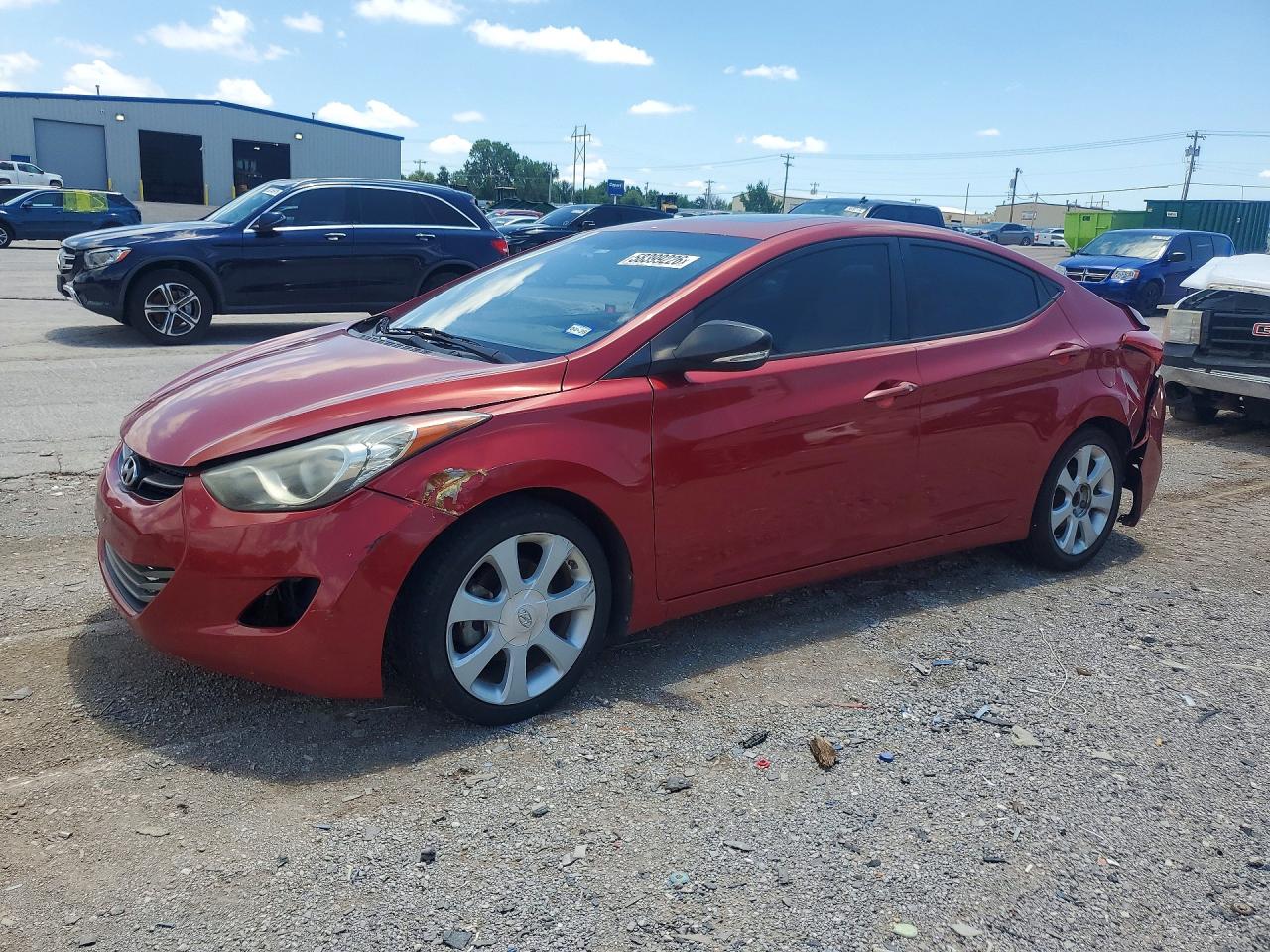 2013 HYUNDAI ELANTRA LIMITED | KMHDH4AE2DU508749 | UPCARS