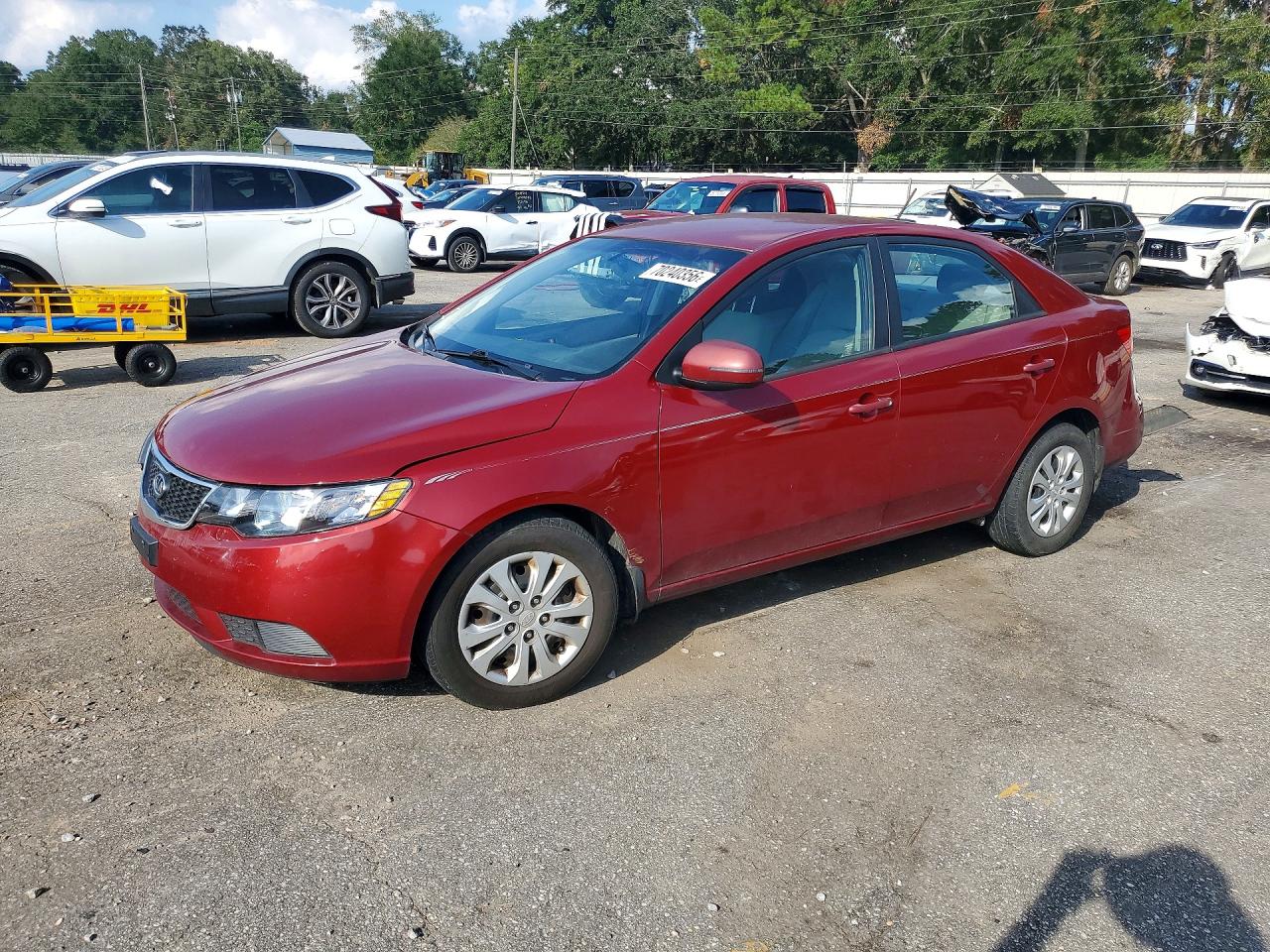 2012 KIA FORT EX | KNAFU4A29C5532499 | UPCARS