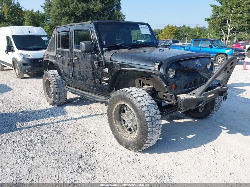 2008 JEEP WRANGLER UNLIMITED SAHARA | 1J4GA59198L520917 | UPCARS