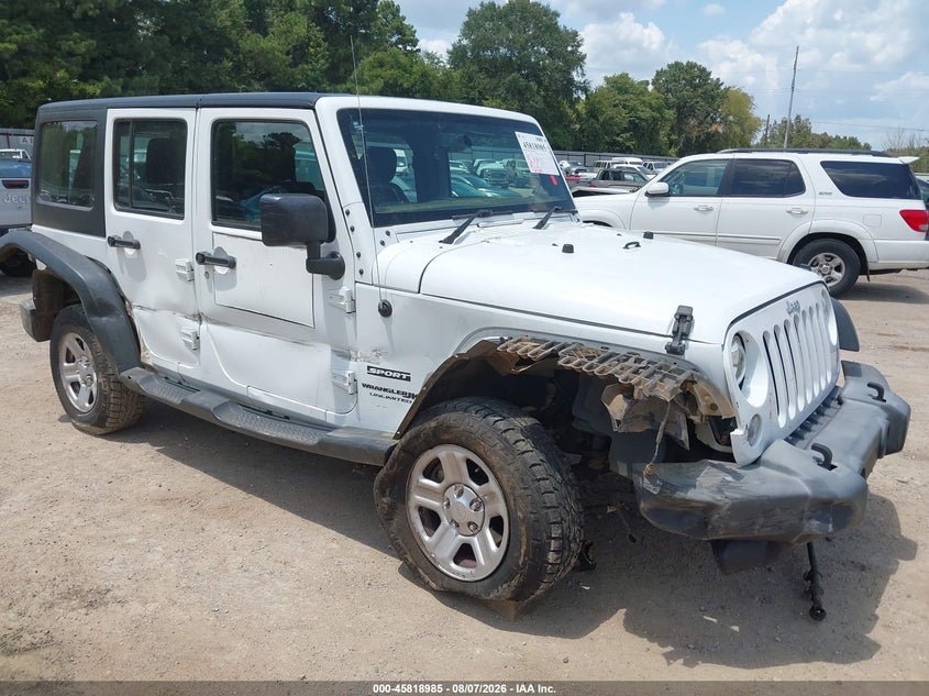 2018 JEEP WRANGLER JK UNLIMITED SPORT RHD 4X4 | 1C4BJWKG7JL838593 | UPCARS