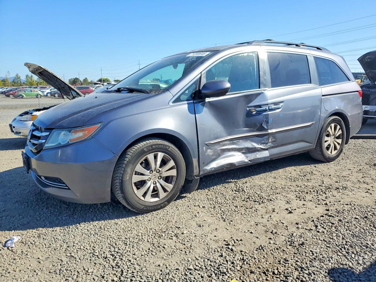 2014 HONDA ODYSSEY EXL | 5FNRL5H65EB062829 | UPCARS