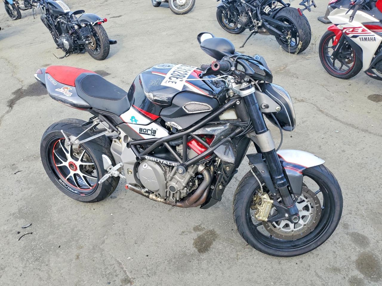 2008 M. V. AGUSTA MOTORCYCLE | ZCGAJFJN68V101206 | UPCARS