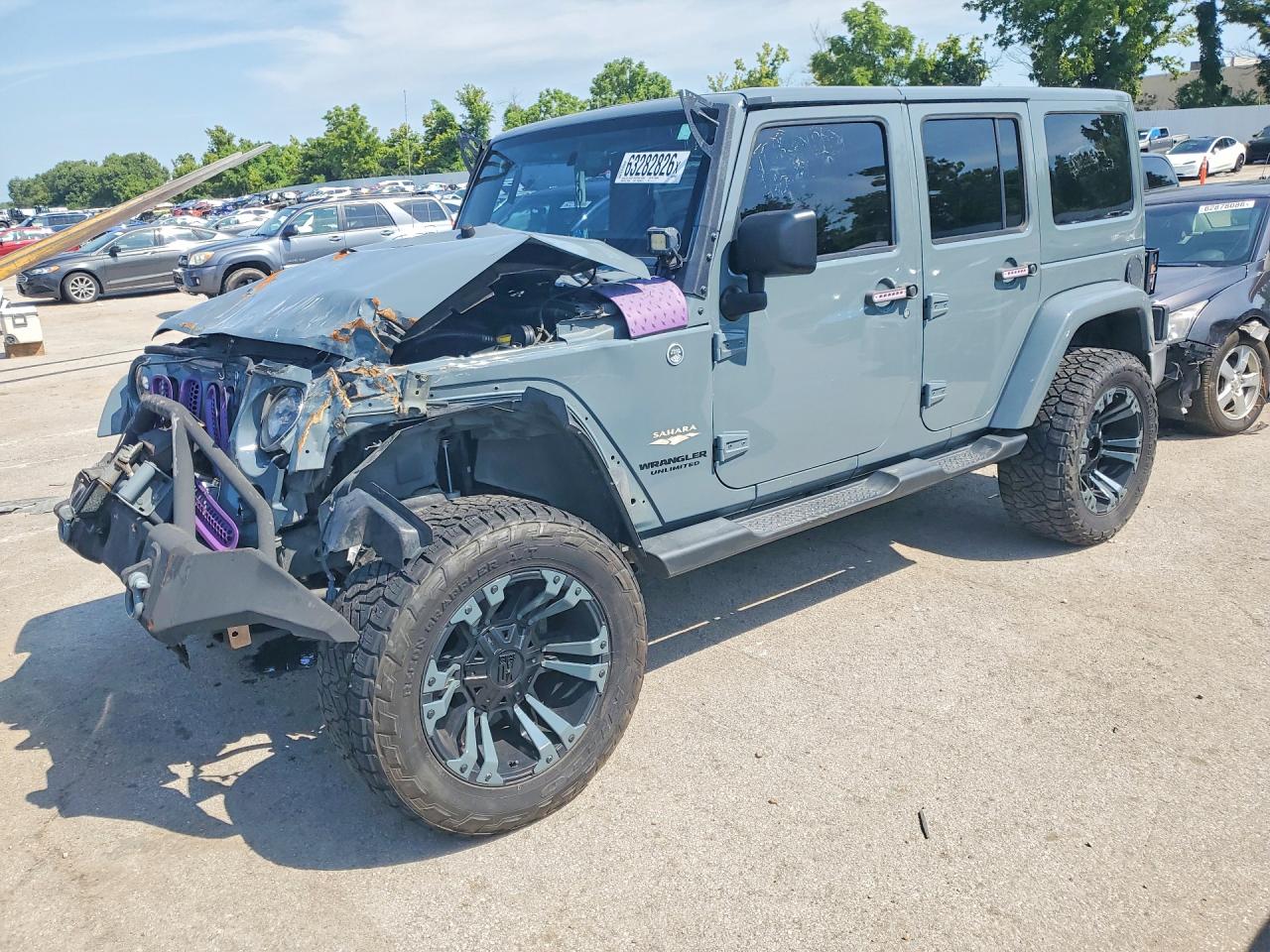 2015 JEEP WRANGLER SAHARA | 1C4BJWEG1FL555769 | UPCARS