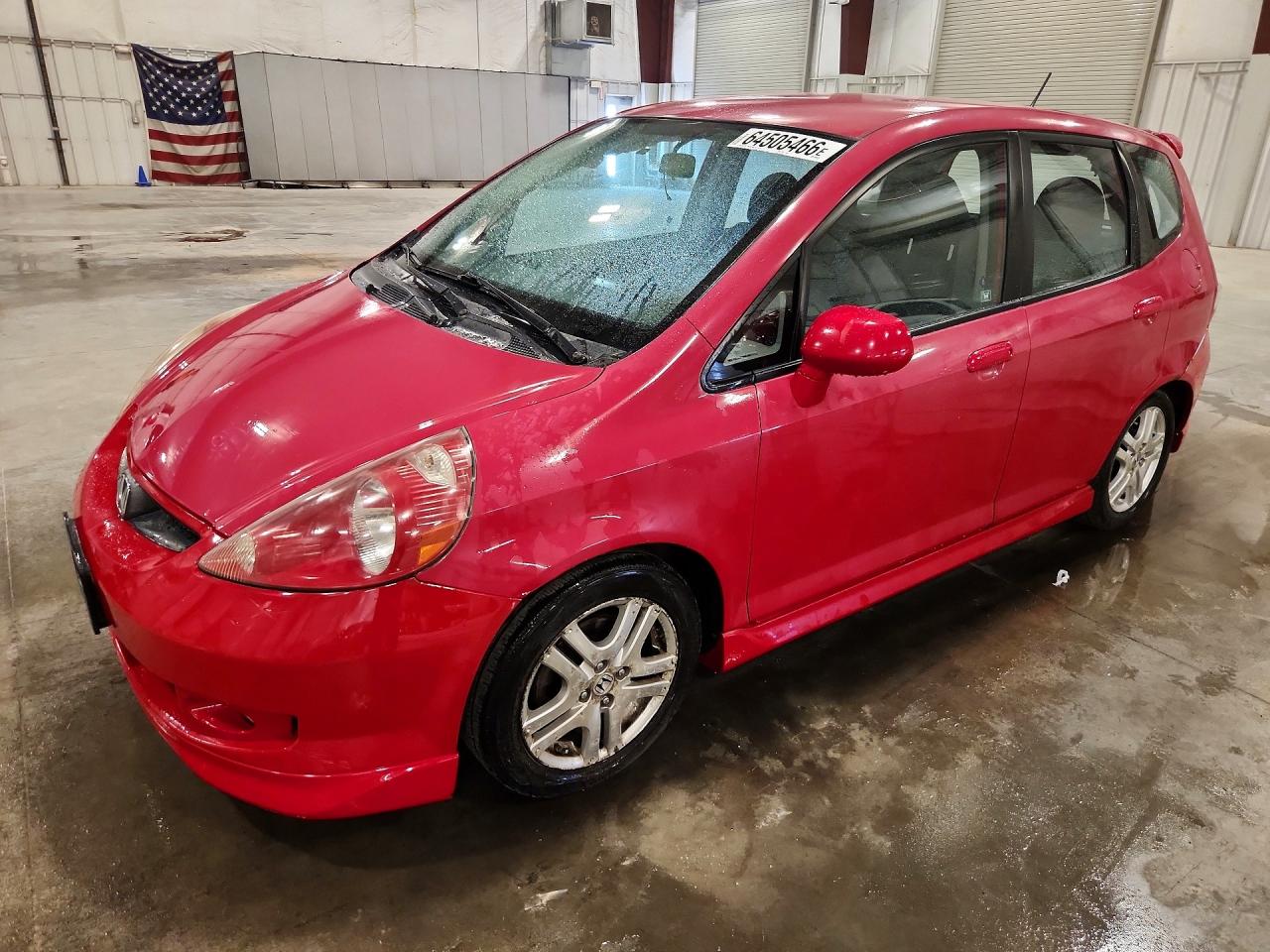 2008 HONDA FIT SPORT | JHMGD386X8S020588 | UPCARS