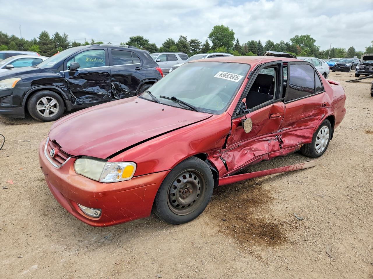 2002 TOYOTA COROLLA S | 1NXBR12E52Z599059 | UPCARS