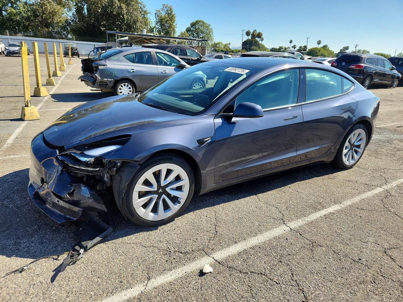 2022 TESLA MODEL 3 | 5YJ3E1EA3NF374164 | UPCARS