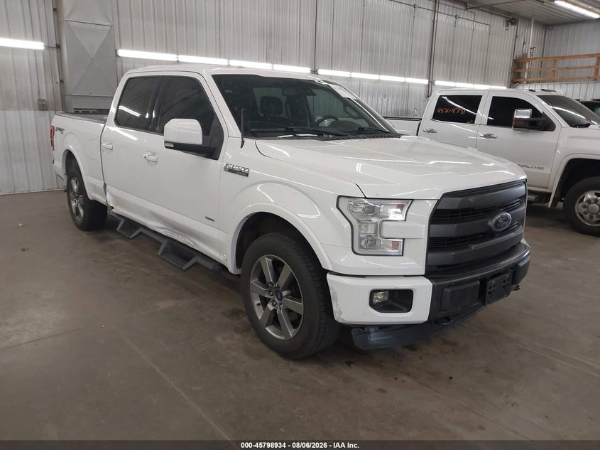 2015 FORD F-150 LARIAT | 1FTFW1EGXFFB62079 | UPCARS