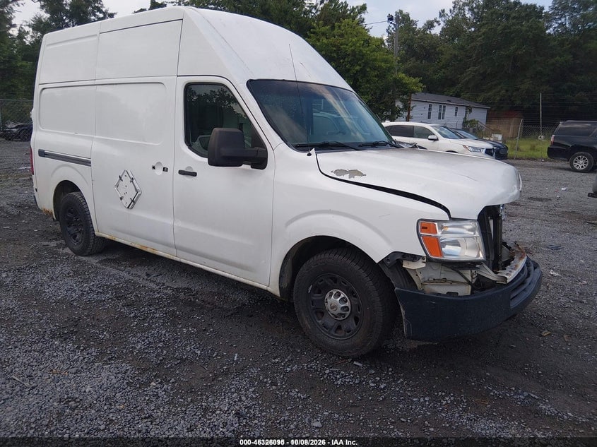 2012 NISSAN NV 2500 NV2500 HD S V6 | 1N6BF0LX6CN112550 | UPCARS