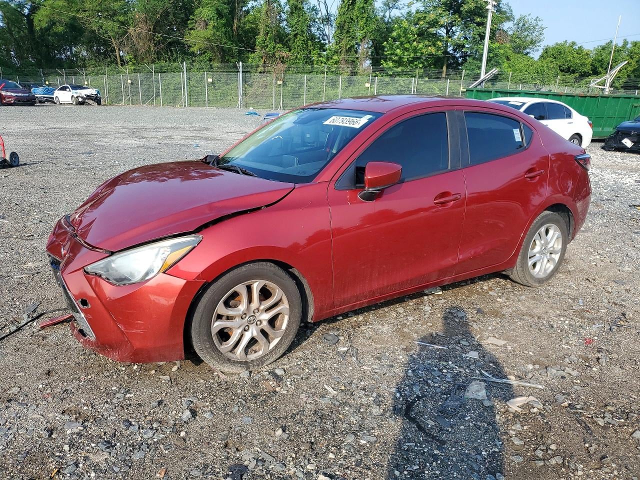 2017 TOYOTA YARIS BASE | 3MYDLBYV9HY152320 | UPCARS