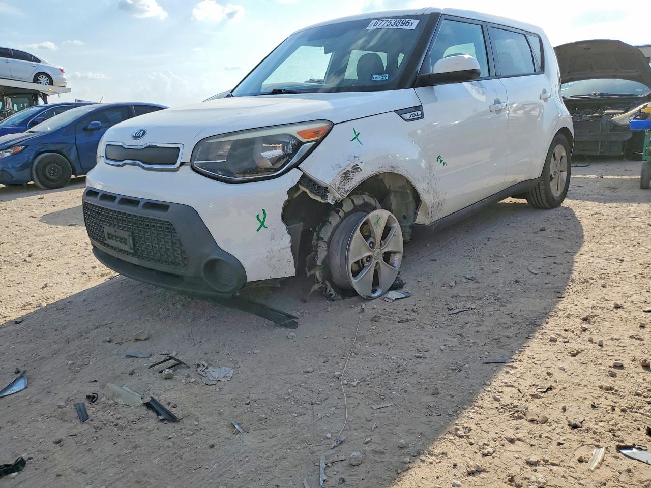 2015 KIA SOUL BASE | KNDJN2A26F7141544 | UPCARS