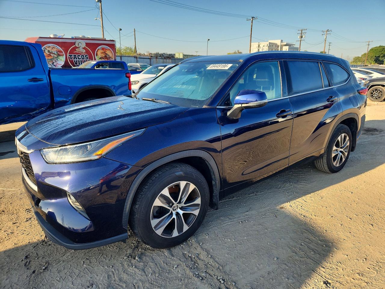 2021 TOYOTA HIGHLANDER XLE | 5TDGZRBH0MS533268 | UPCARS
