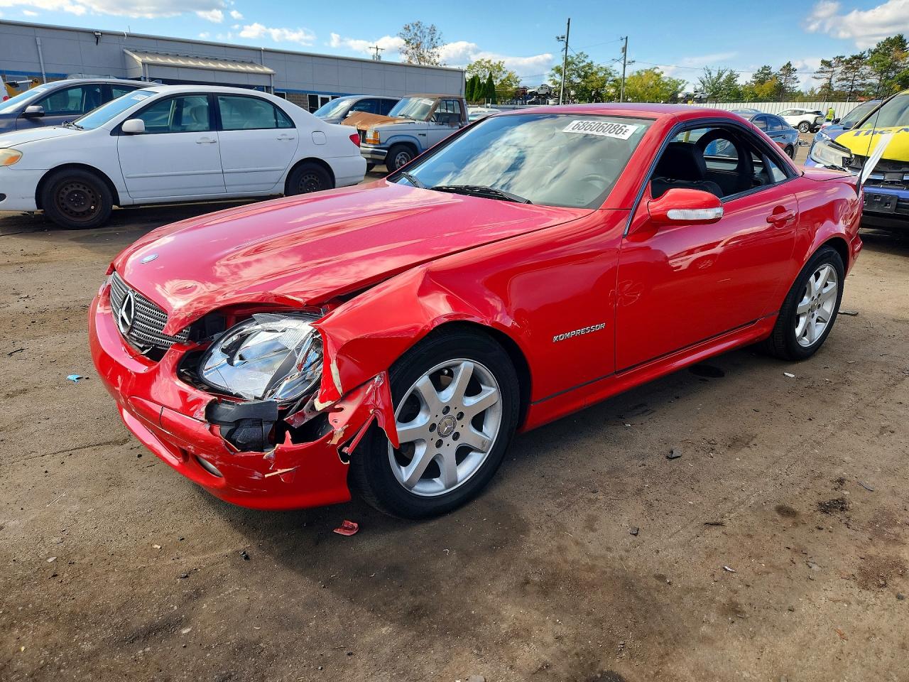 2001 MERCEDES-BENZ SLK-CLASS 230 KOMPRESSOR | WDBKK49F51F230762 | UPCARS