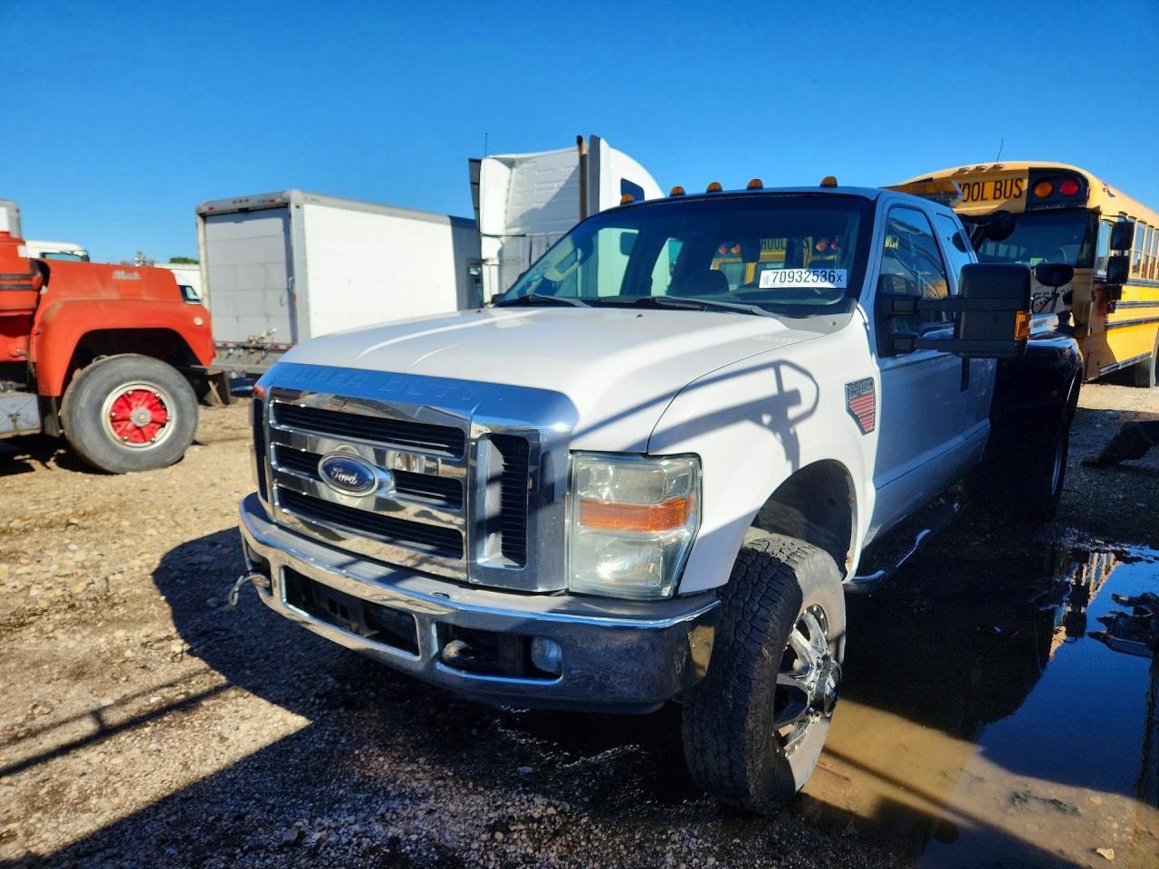 2008 FORD F350 SUPER DUTY | 1FDWX37R58ED46115 | UPCARS