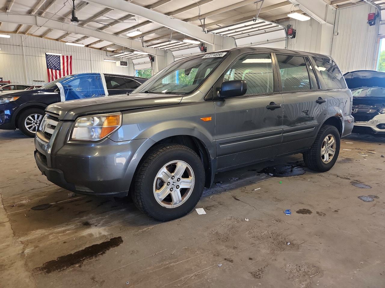 2007 HONDA PILOT LX | 2HKYF18107H504145 | UPCARS