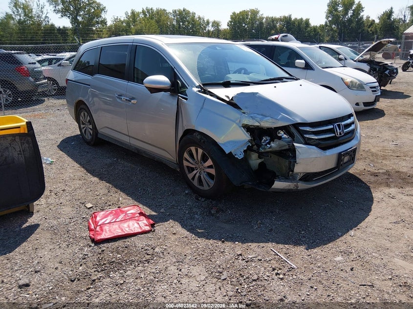 2015 HONDA ODYSSEY EX-L | 5FNRL5H67FB027601 | UPCARS