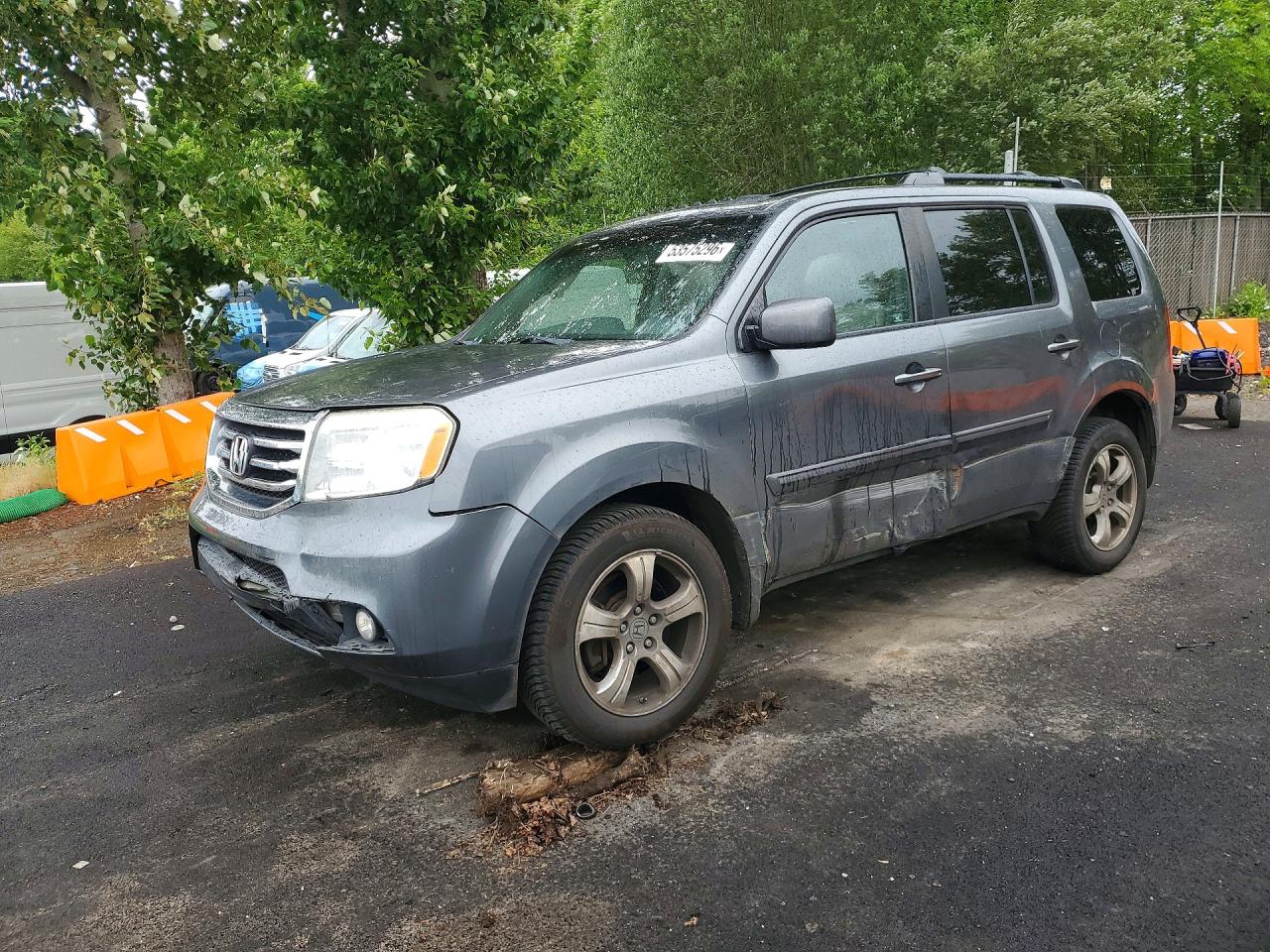 2012 HONDA PILOT EXL | 5FNYF4H51CB075725 | UPCARS