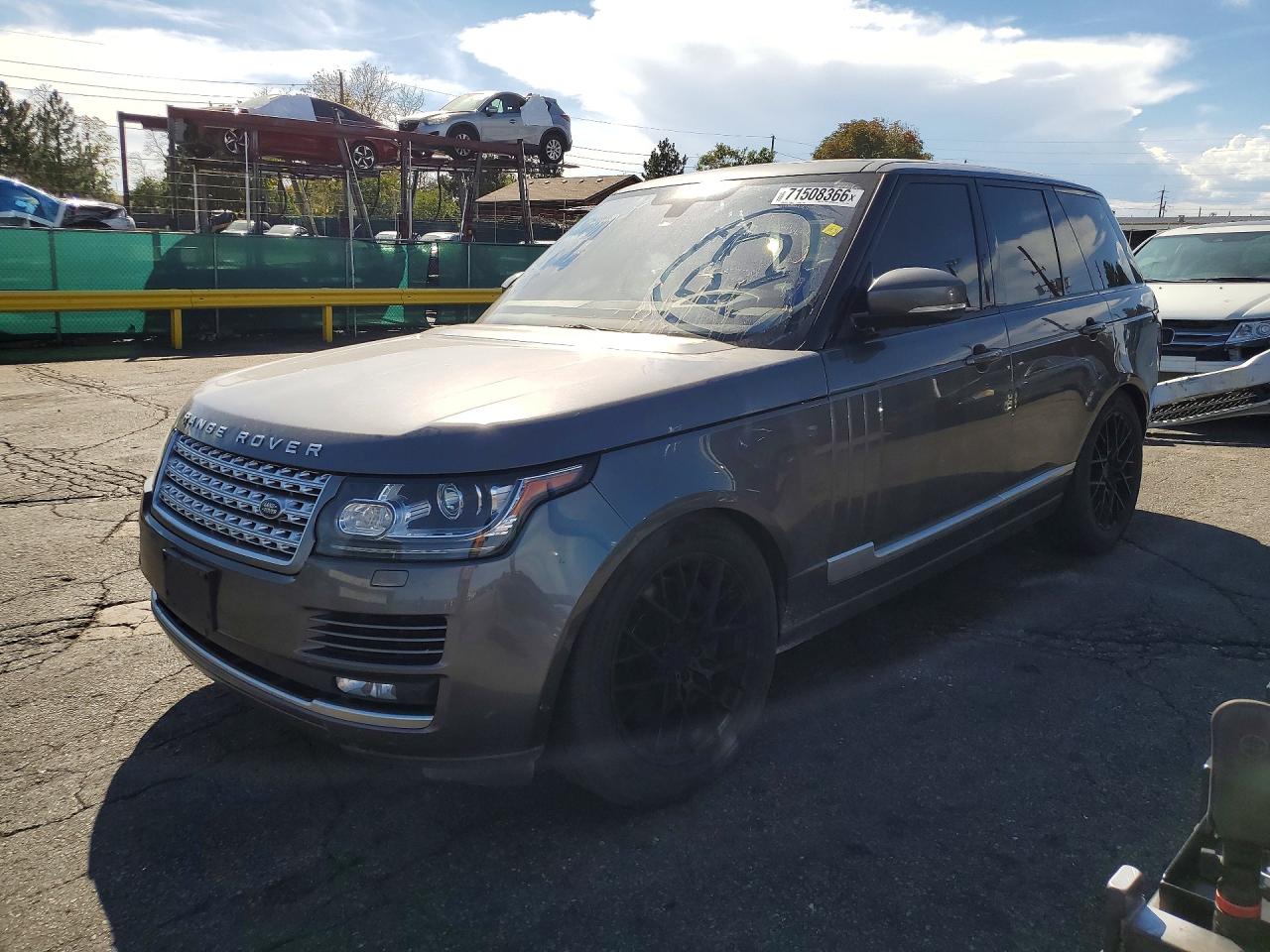 2016 LAND ROVER RANGEROVER SUPERCHARGED | SALGS2EF8GA289093 | UPCARS