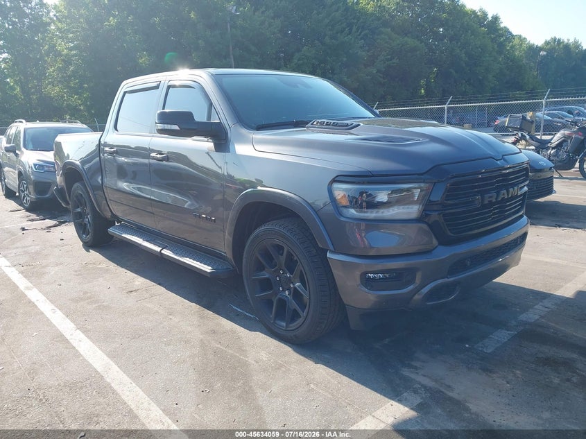 2022 RAM 1500 LARAMIE  4X4 5'7 BOX | 1C6SRFJT5NN101529 | UPCARS