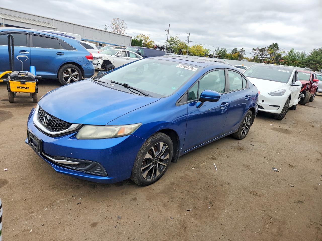 2014 HONDA CIVIC EX | 2HGFB2F85EH545287 | UPCARS