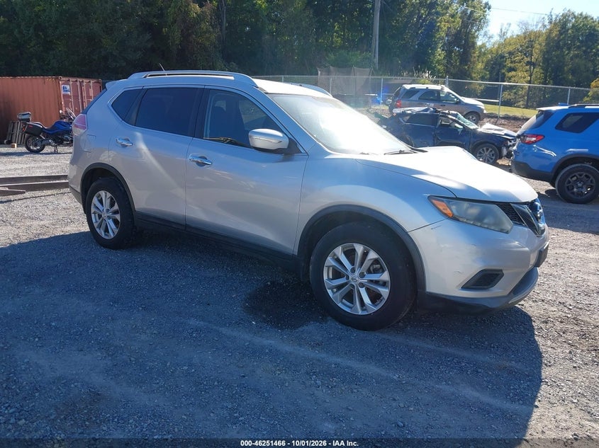 2015 NISSAN ROGUE SV | KNMAT2MV9FP506469 | UPCARS