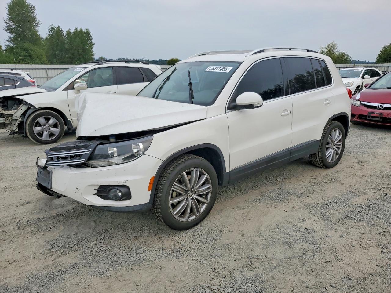 2012 VOLKSWAGEN TIGUAN S | WVGBV7AX4CW596516 | UPCARS